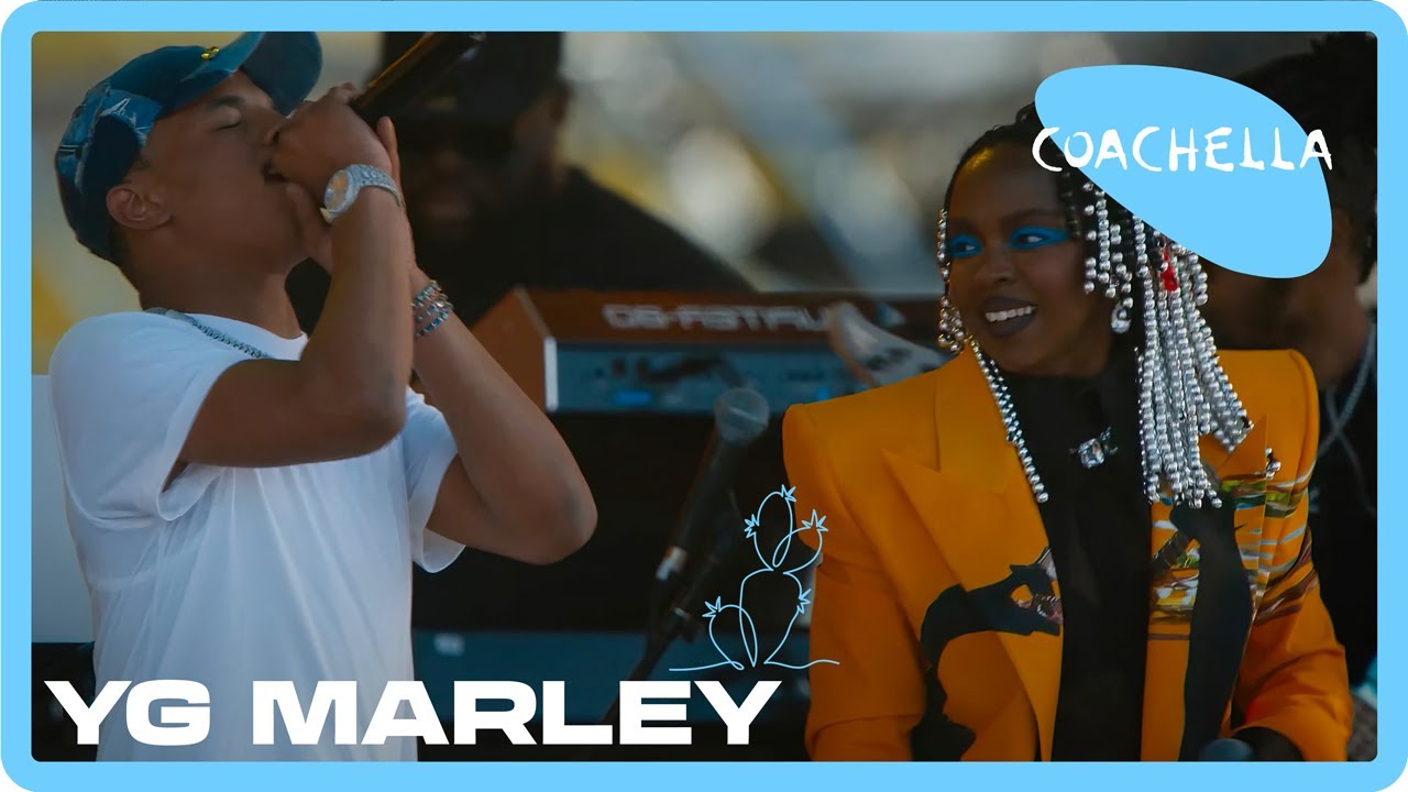 YG Marley - Praise Jah In The Moonlight Live. Joined by his mother Lauryn Hill at Coachella 2024